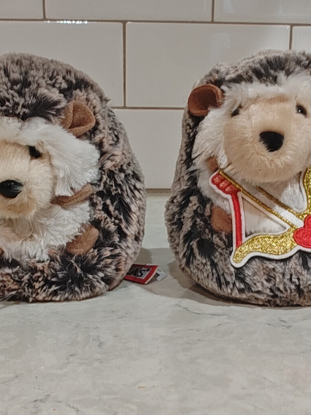 set Of 2 Douglas Cuddle Toys Hedgehog 4" Plush Bean Bag Stuffed Animal Toy 2019
